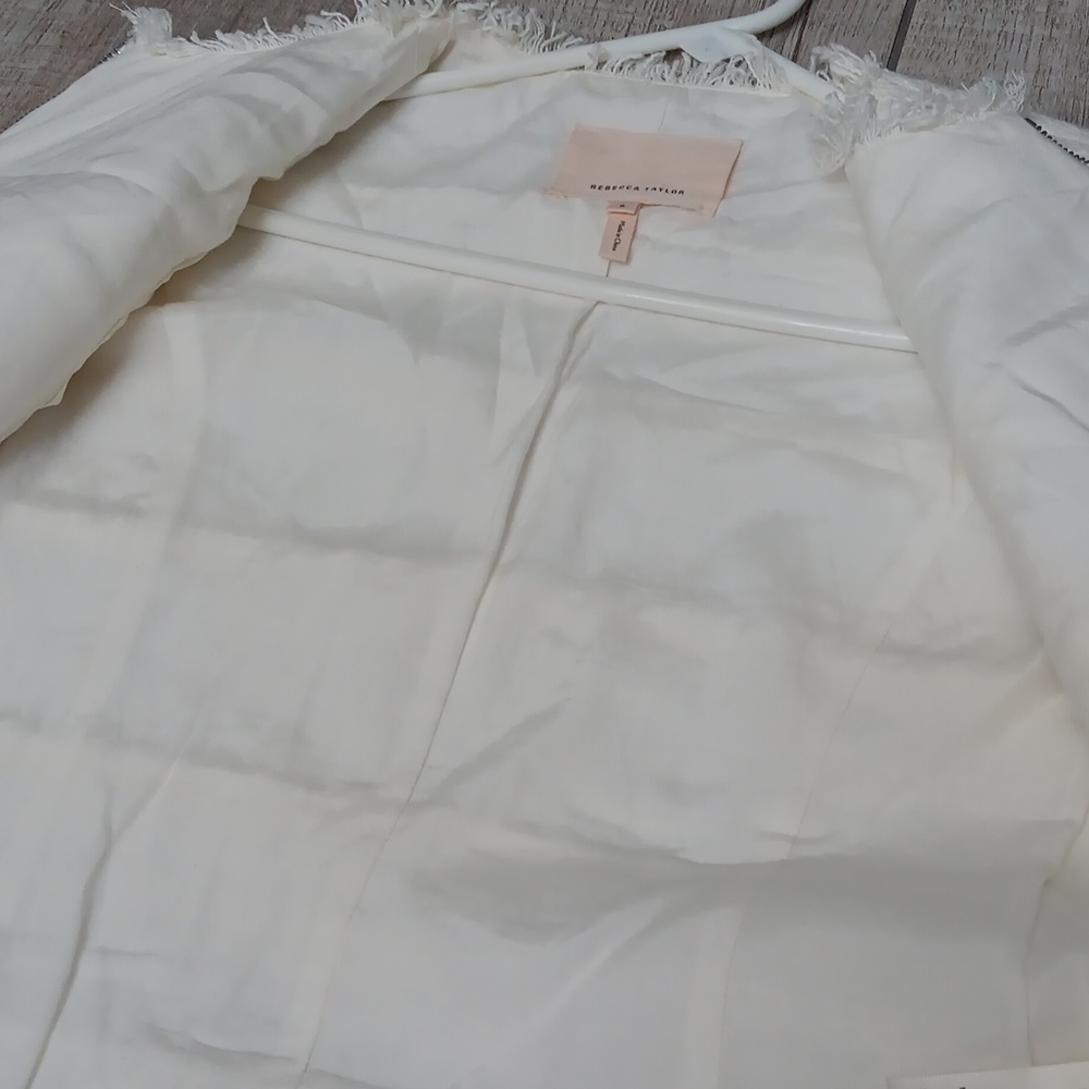 REBECCA TAYLOR..LIGHTWEIGHT TWEED JACKET..SIZE 6 - Picture 5 of 7